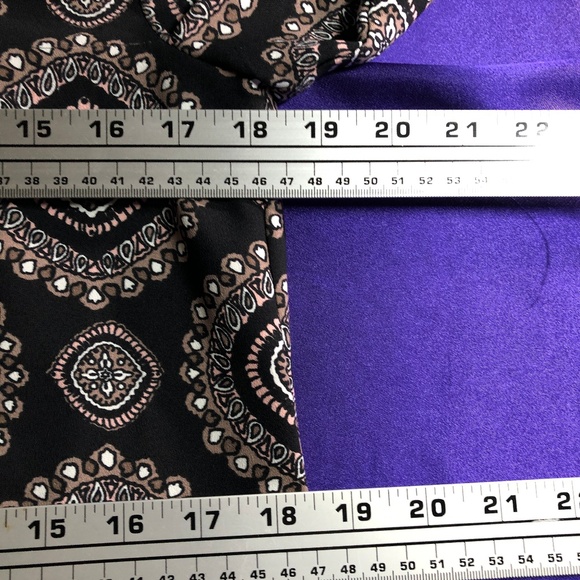 📌 Loft Retro Design A-Line Dress with Ruffle Hem and Long Sleeves - Picture 5 of 12